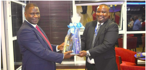 left Mr Bernard Masi, Right Mr Harold Jiya  